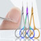 Professional Stainless Steel Cuticle Scissors Precision Dead Skin Remover for Manicure Nail Art