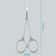 Professional Stainless Steel Cuticle Scissors Precision Dead Skin Remover for Manicure Nail Art