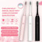 Sonic Electric Toothbrush For Adults Waterproof USB Rechargeable With DuPont Brush Head High Frequ 0