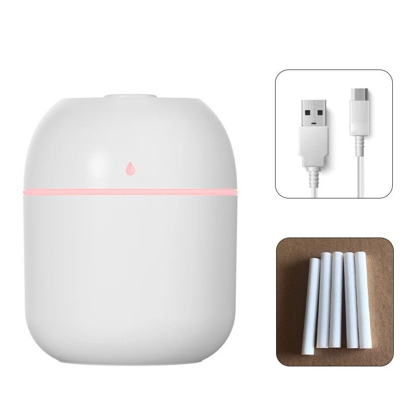Portable USB Ultrasonic Air Mini Humidifier Essential Oil Diffuser Car Purifier  Aroma Mist Maker W 8