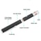 GreenRed Light Laser Pointer Pen SinglePoint RedLaser Flashlight Guide With Pocket Clip For Present 3