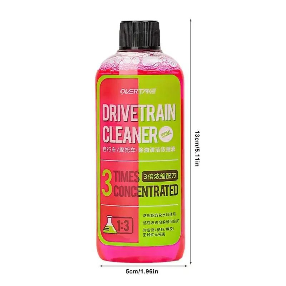 100ml Bike Drivetrain Cleaner  Bicycle Chain Cleaning Maintenance Liquid Degreaser Spray For MTB Ro 1