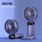 Handheld Mini Fan Foldable Portable Neck Hanging USB Rechargeable Fan With Phone Stand Display Scre 9