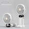 Handheld Mini Fan Foldable Portable Neck Hanging USB Rechargeable Fan With Phone Stand Display Scre 7