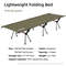 PACOONE Camping Cot Folding Camping Bed Portable Outdoor Sleeping Cot For Adults Kids Ideal For Tra 6