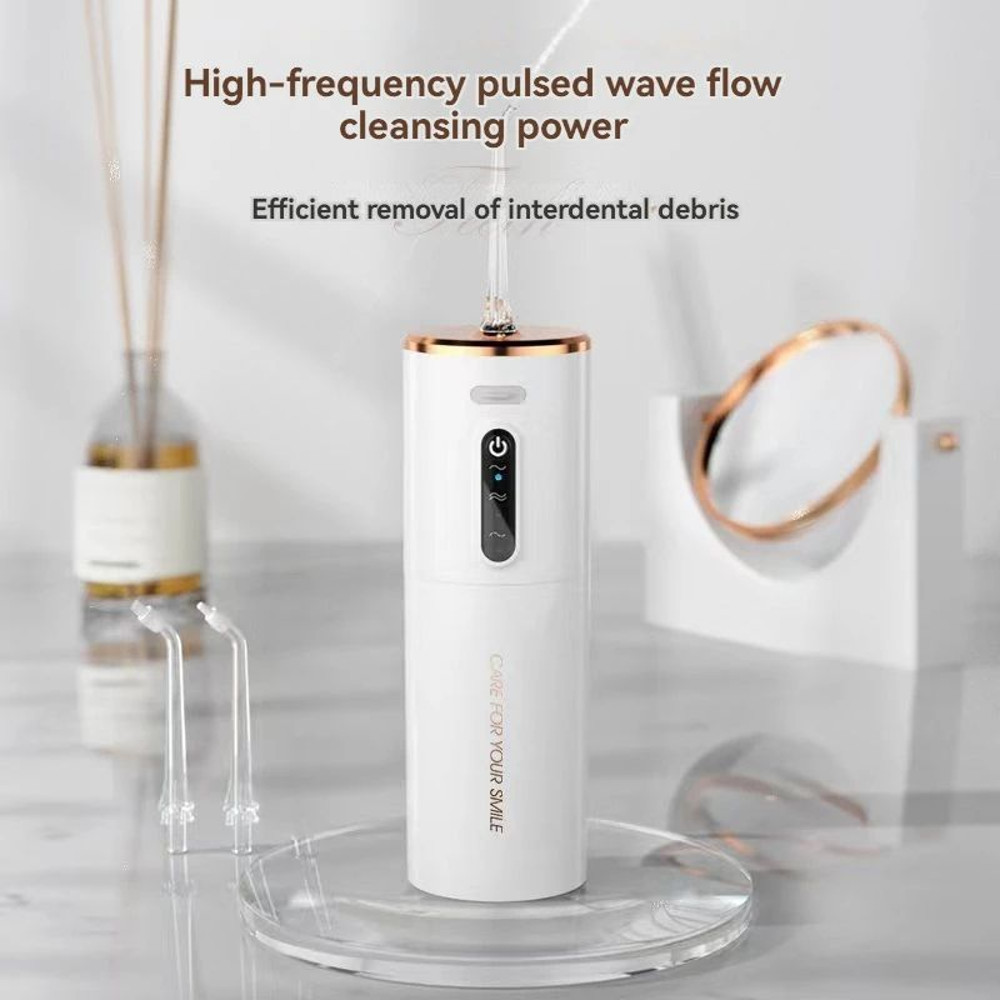 Rechargeable Oral Irrigator Portable Electric Water Floss Tooth Cleaner Waterproof Dental Care Devi 1