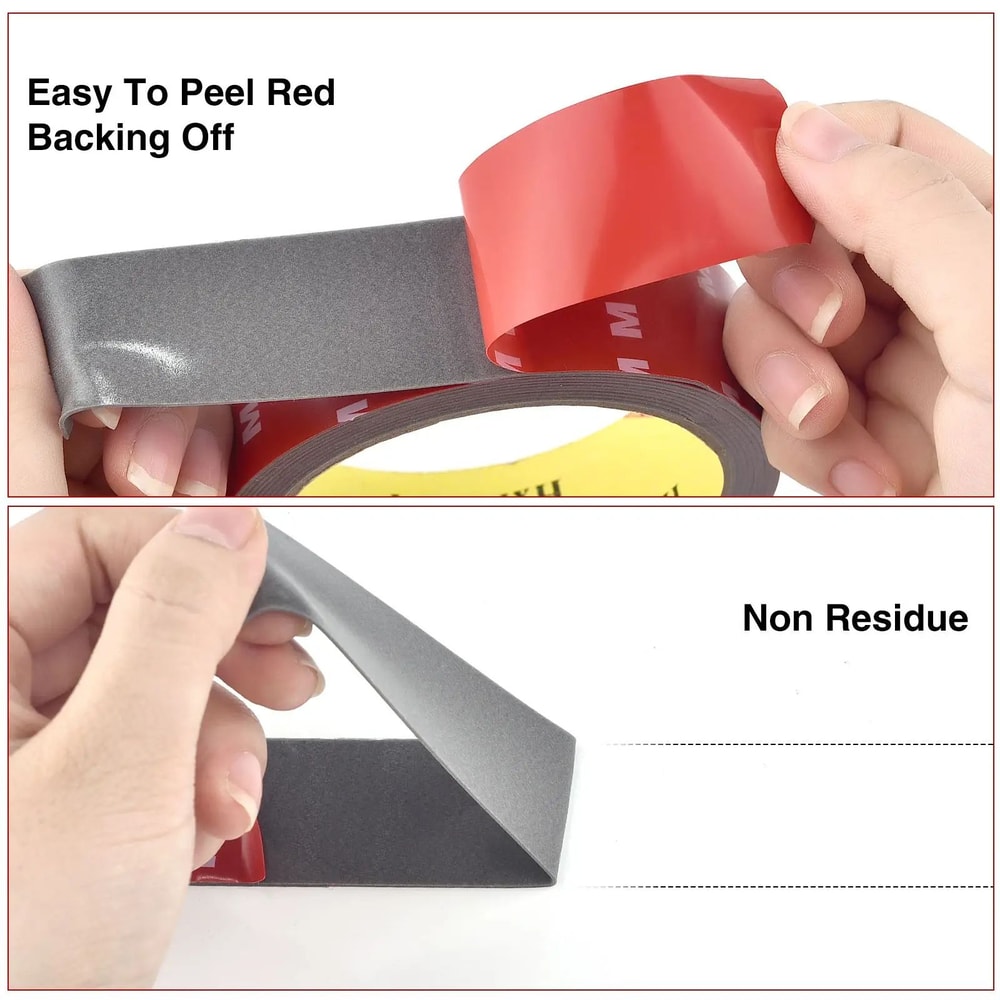 Strong Double Sided Adhesive Tape High Viscosity Automotive Mounting Tape High Temp Resistant Acryl 2