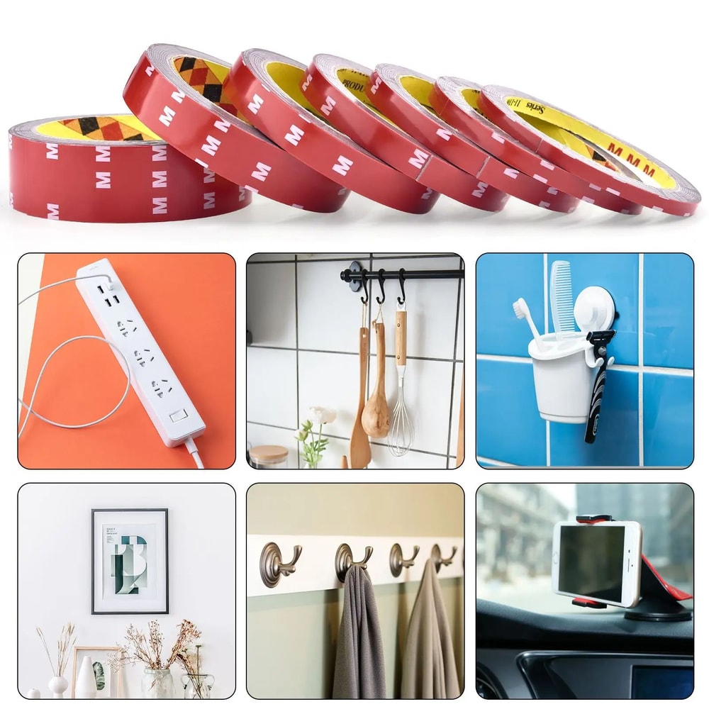 Strong Double Sided Adhesive Tape High Viscosity Automotive Mounting Tape High Temp Resistant Acryl 5