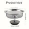Stainless Steel Kitchen Sink Strainer With Handle And Lid Stopper Drain Basket Mesh Filter AntiClog 5