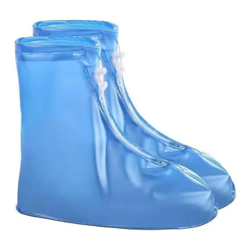 Premium Waterproof Rain Shoe Cover Thick PVC NonSlip Protectors For Adults Kids 11