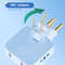 Power Strip Multiprise  Extension Socket With Rotating Adapter European Electrical Outlet Splitter 1