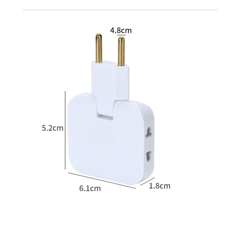 Power Strip Multiprise  Extension Socket With Rotating Adapter European Electrical Outlet Splitter 5
