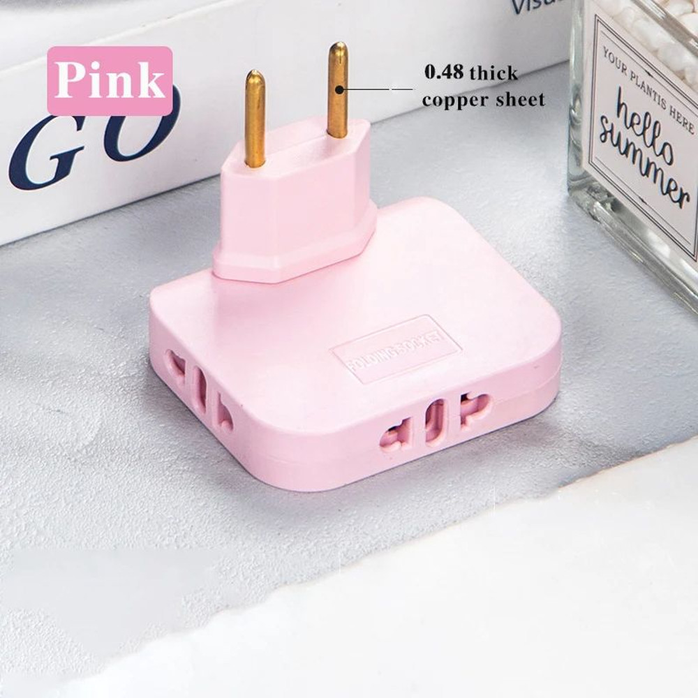 Power Strip Multiprise  Extension Socket With Rotating Adapter European Electrical Outlet Splitter 7