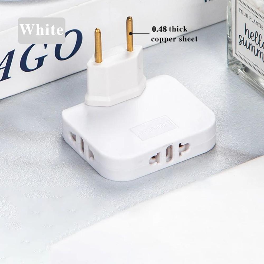 Power Strip Multiprise  Extension Socket With Rotating Adapter European Electrical Outlet Splitter 8