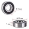 10Pcs Ball Bearings Double Shielded Miniature Deep Groove Bearings For Skateboards Inline Skate Ele 1
