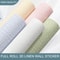Linen 3D Foam SelfAdhesive PVC Wallpaper Thickened Waterproof Solid Color Wall Stickers For Home Re 0