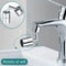 Universal Rotating Faucet Extender Adapter SplashProof Single Mode Bubbler Nozzle For Kitchen Bath 1