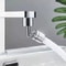 Universal Rotating Faucet Extender Adapter SplashProof Single Mode Bubbler Nozzle For Kitchen Bath 5