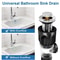 Retractable FlipTop Sink Drain With Deodorizing Filter Flexible Downspout For Bathroom Kitchen Ant 3