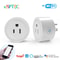 Tuya Smart WiFi Plug US Standard Wireless Outlet Remote Control Smart Home Appliance Compatible Wi 0