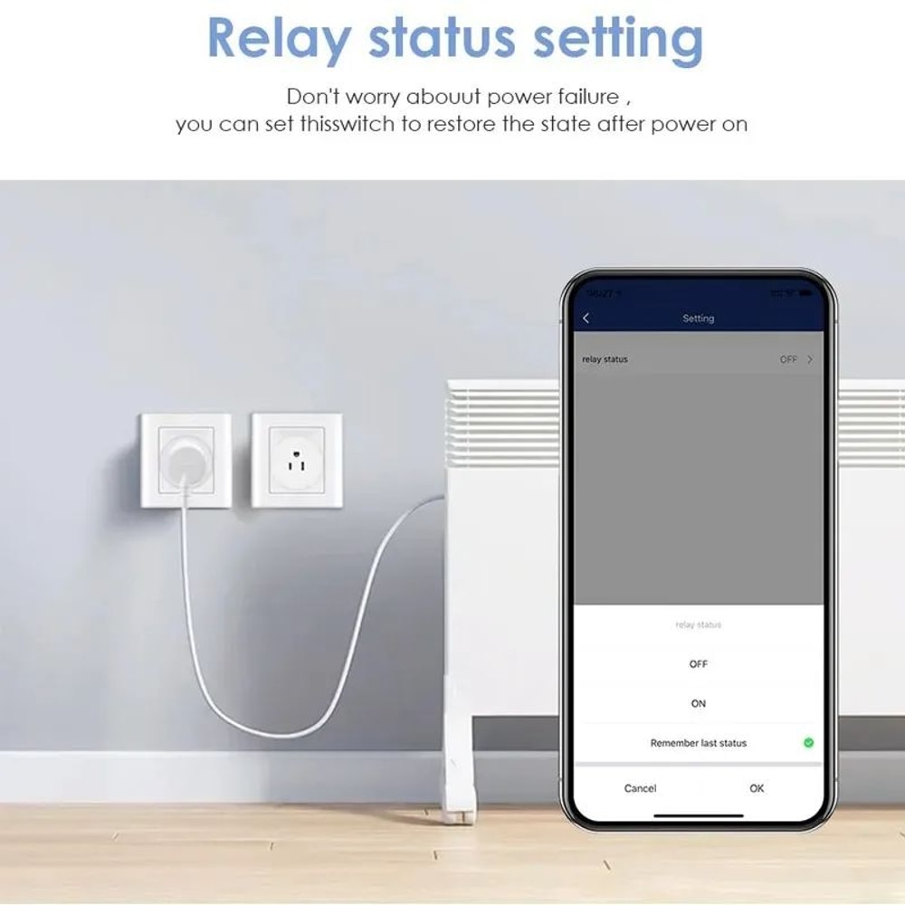 Tuya Smart WiFi Plug US Standard Wireless Outlet Remote Control Smart Home Appliance Compatible Wi 5