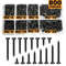 M2 Phillips SelfTapping Screw Assortment Kit Locking  Wood Screws Set For DIY  Professional Use 4