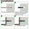 Plastic Self Drilling Ribbed Drywall And Wall Anchors With Screws Kit Wall Plug Anchor Expansion Bo 3