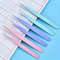 Colorful Stainless Steel Precision Tweezers Straight  Curved Head Tweezers For Scrapbooking Crafts 1