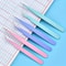 Colorful Stainless Steel Precision Tweezers Straight Curved Head Tweezers For Scrapbooking Crafts 1