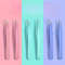 Colorful Stainless Steel Precision Tweezers Straight  Curved Head Tweezers For Scrapbooking Crafts 2