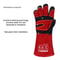 ANDELI Heat Resistant Welding Gloves Durable Multifunctional Protective Gloves For Welding Grilling 3