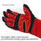 ANDELI Heat Resistant Welding Gloves Durable Multifunctional Protective Gloves For Welding Grilling 4