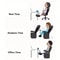 Portable Adjustable Footrest Hammock For Airplane Travel Leg Rest Foot Sling For Long Flights Bus T 5