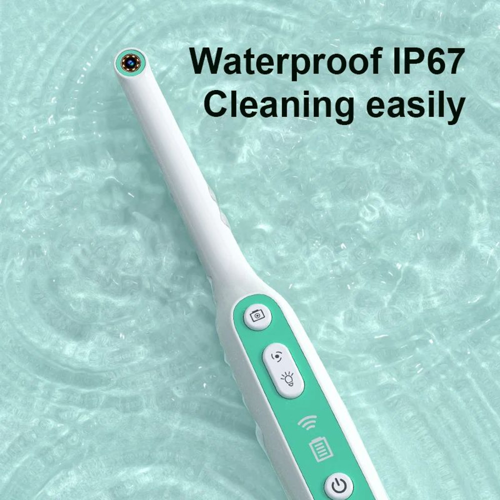 Visual Mouth Camera  2MP WiFi Intraoral Endoscope 1440P HD IP67 Waterproof Dental Inspection Tool F 1