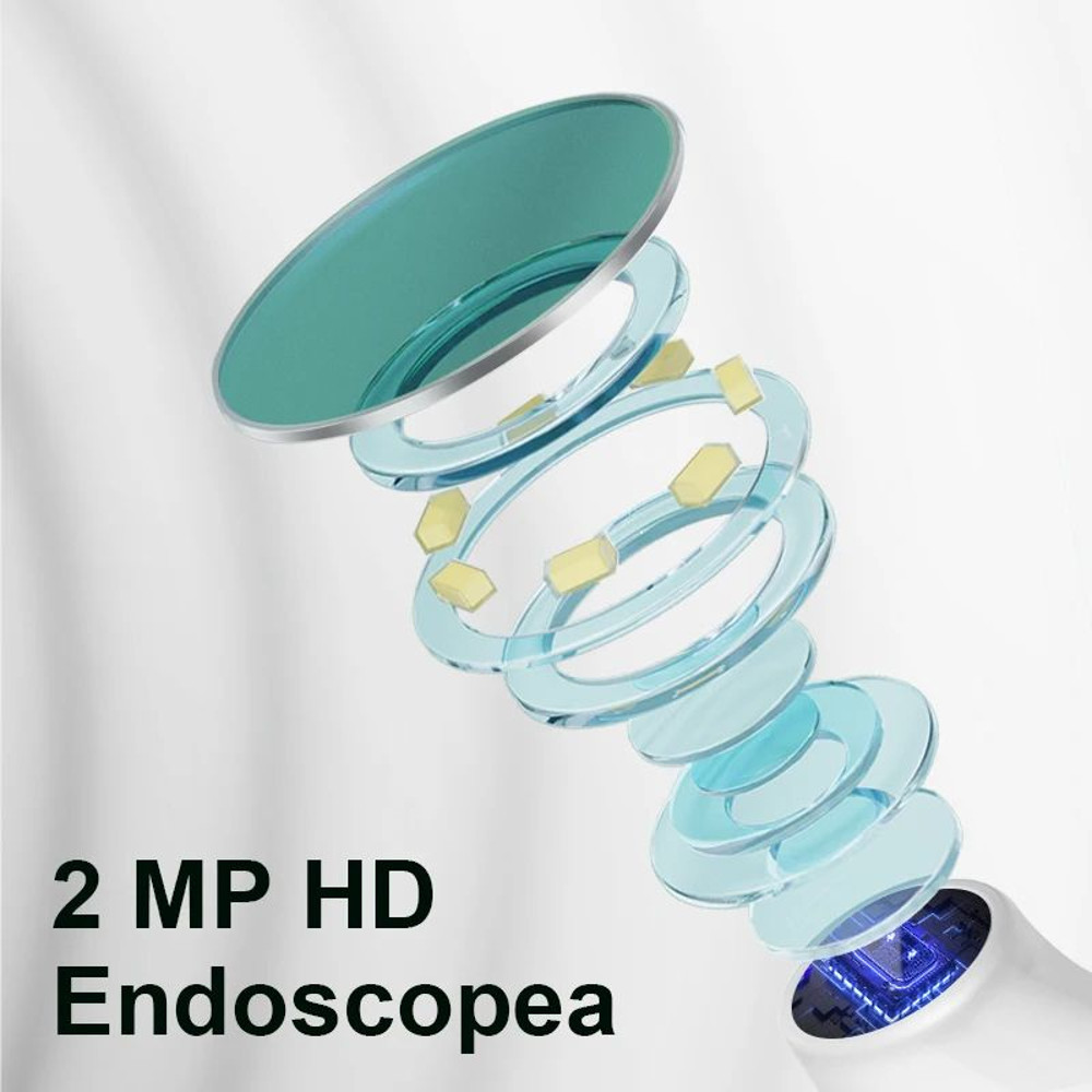 Visual Mouth Camera  2MP WiFi Intraoral Endoscope 1440P HD IP67 Waterproof Dental Inspection Tool F 3