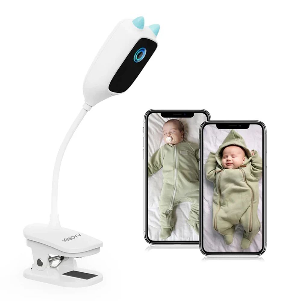 4MP 2K WiFi Indoor Baby Monitor With Cry Detection FullColor Night Vision 360 PanTilt And Motion Al 6
