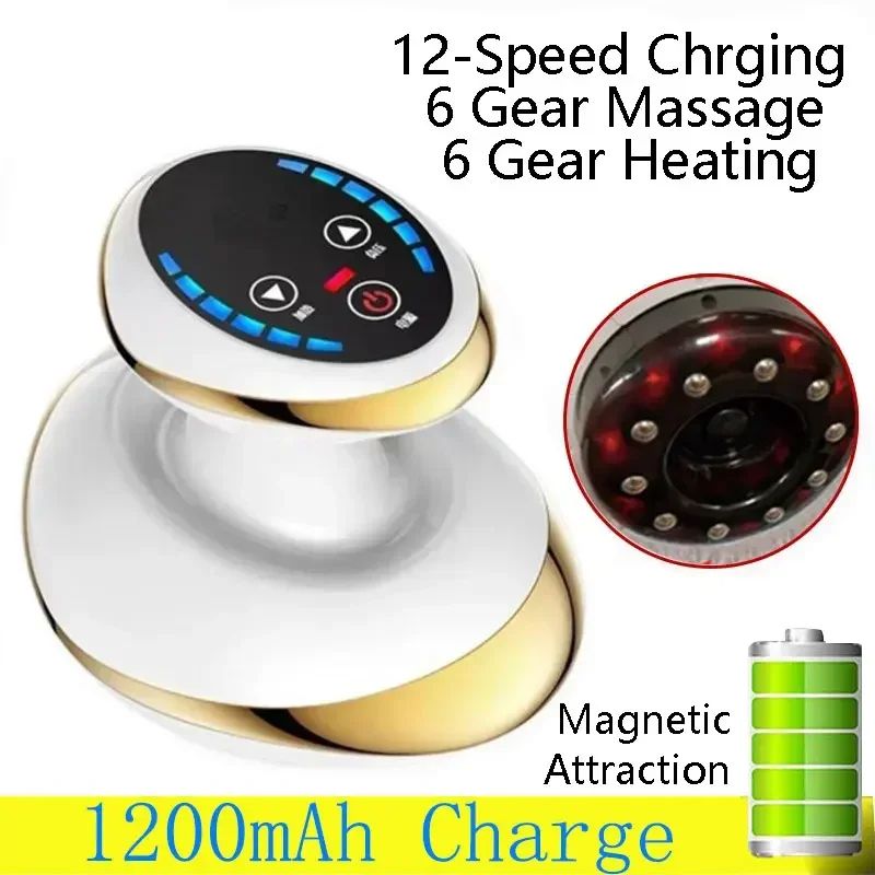 Electric Massage Meridian Brush Universal Body Dredging Cupping  Scraping Instrument For Abdominal  6