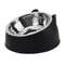 Lovely Creative Inclined Kitten Puppy Food Feeding Bowl Stainless Steel Cats Drinking Feeder For Pe 0
