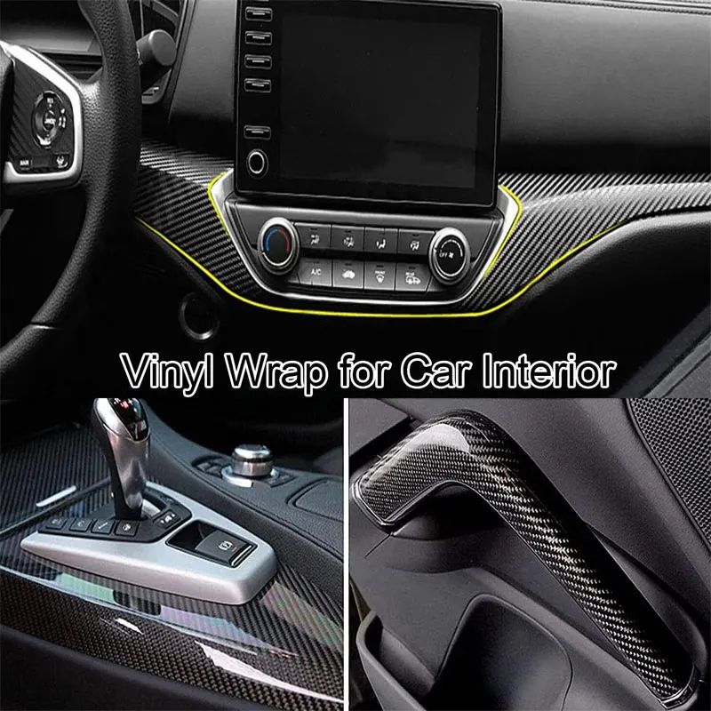 Universal SEAMETAL Car Interior Moulding DIY Trim Strip PU Leather Gap Filler SelfAdhesive CarStyli 3