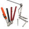 Magnetic Pickup Tool Set, Retractable Extractor Rods (5lb/8lb/10lb),Pen Clip Design for Automotive & DIY Repairs