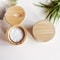 Salt Seasoning Jars Pepper Jar Bamboo Condiment Box Set Multi Bowls Wood Sugar Container With Lid S 4