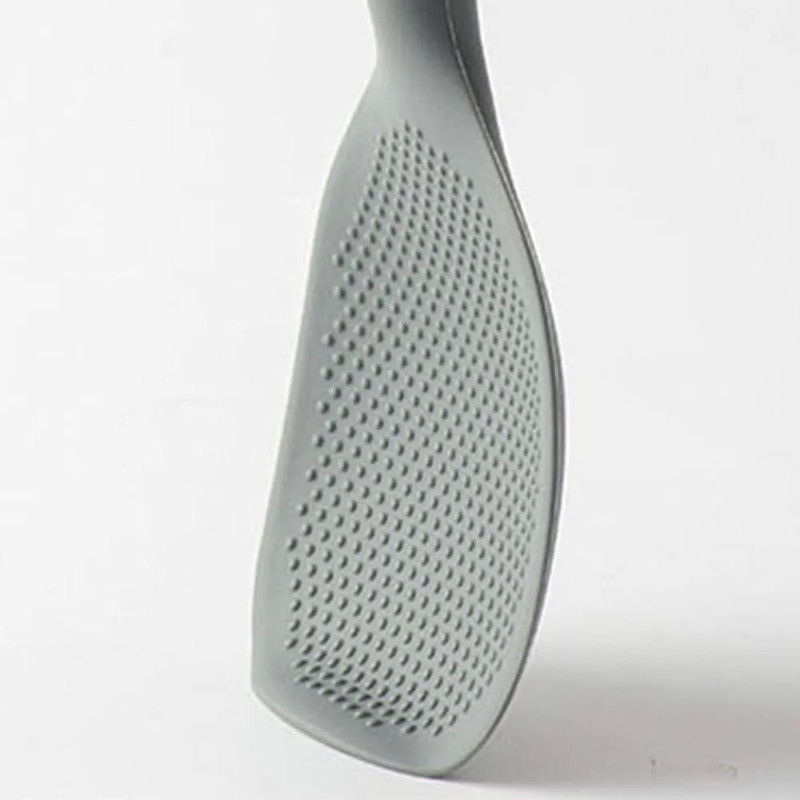 Durable Silicone Spoon For Cooking Nonstick Antiscalding Rice Spoon HighTemperature Resistant Kitch 5
