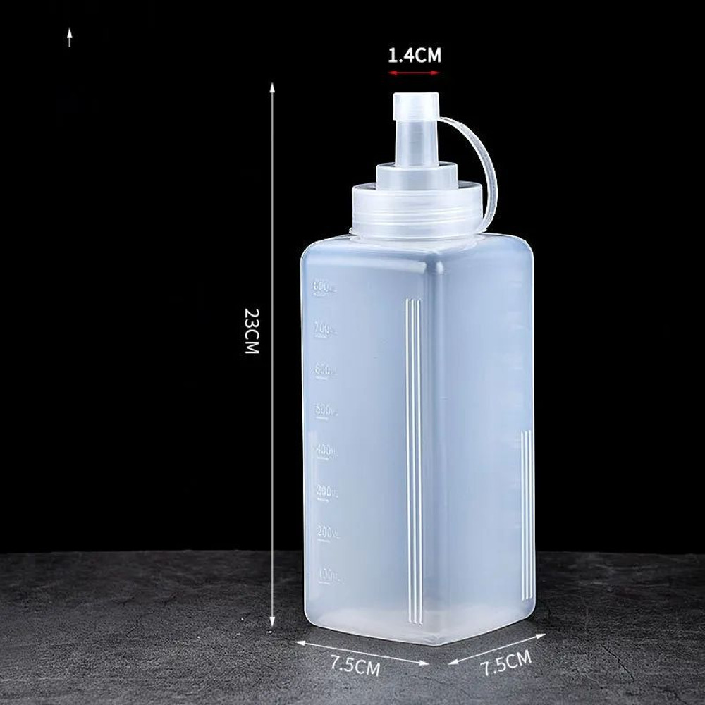 Squeeze Condiment Bottle With Lid Plastic Jam Salad Dressing And Sauce Dispenser For Kitchen Storag 6