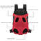Double Shoulder Breathable Portable Travel Pet Dog Carrier Backpack Mesh Carrier Front Bag For Smal 3