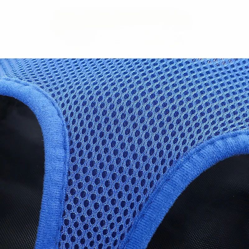 Double Shoulder Breathable Portable Travel Pet Dog Carrier Backpack Mesh Carrier Front Bag For Smal 2