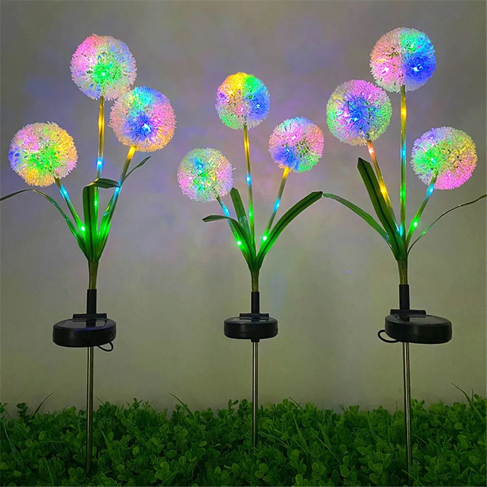 Flower Garden Lights Outdoor Onion Head Yard Lawn Decoration Light For Wedding Christmas Landscape  1