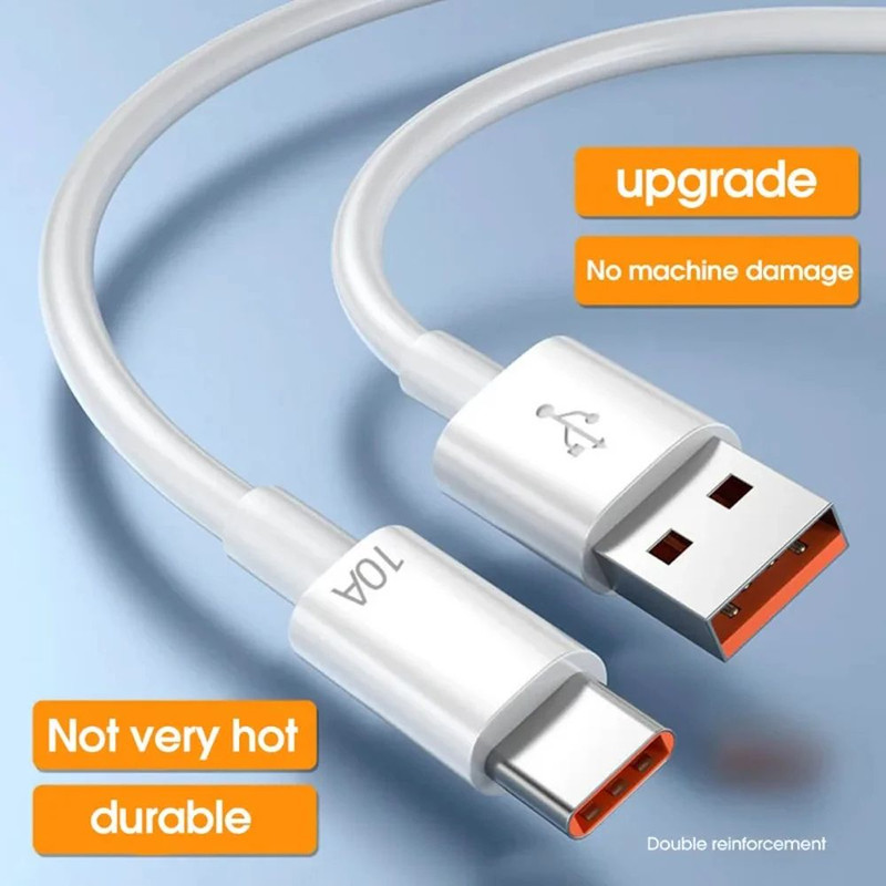 USB Type C Cable Fast Charge  Data USB C Cord For Huawei Xiaomi Realme Samsung Poco Phones 1