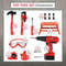 Kids Power Construction Toy Children Tool Set With Electric Toy Drill Build  Pretend Play Toolkit F 4
