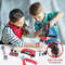 Kids Power Construction Toy Children Tool Set With Electric Toy Drill Build  Pretend Play Toolkit F 1