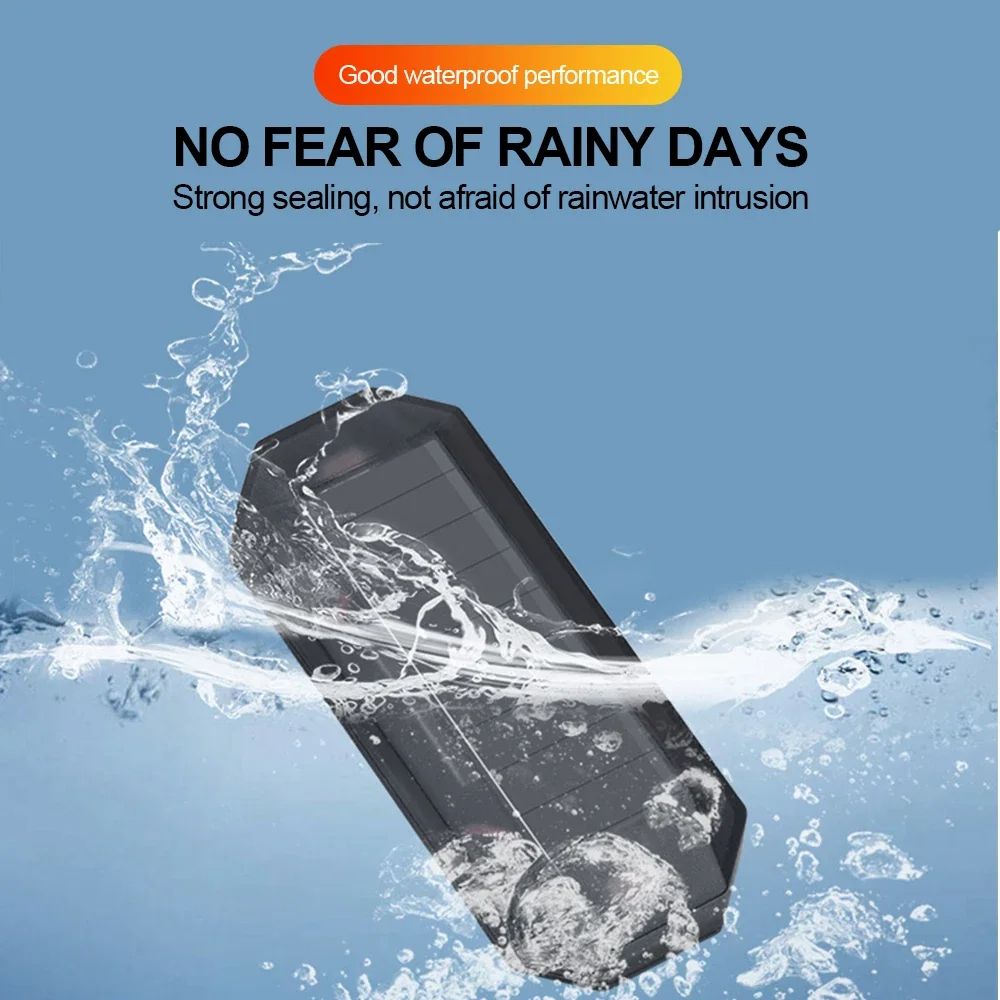 Car Mini LED Solar Power Warning Light Night Security Simulated Alarm Wireless Anti Theft Caution L 4